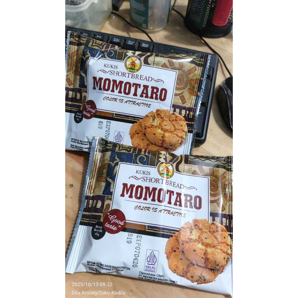 AOKA Roti cookis cokis momotaro