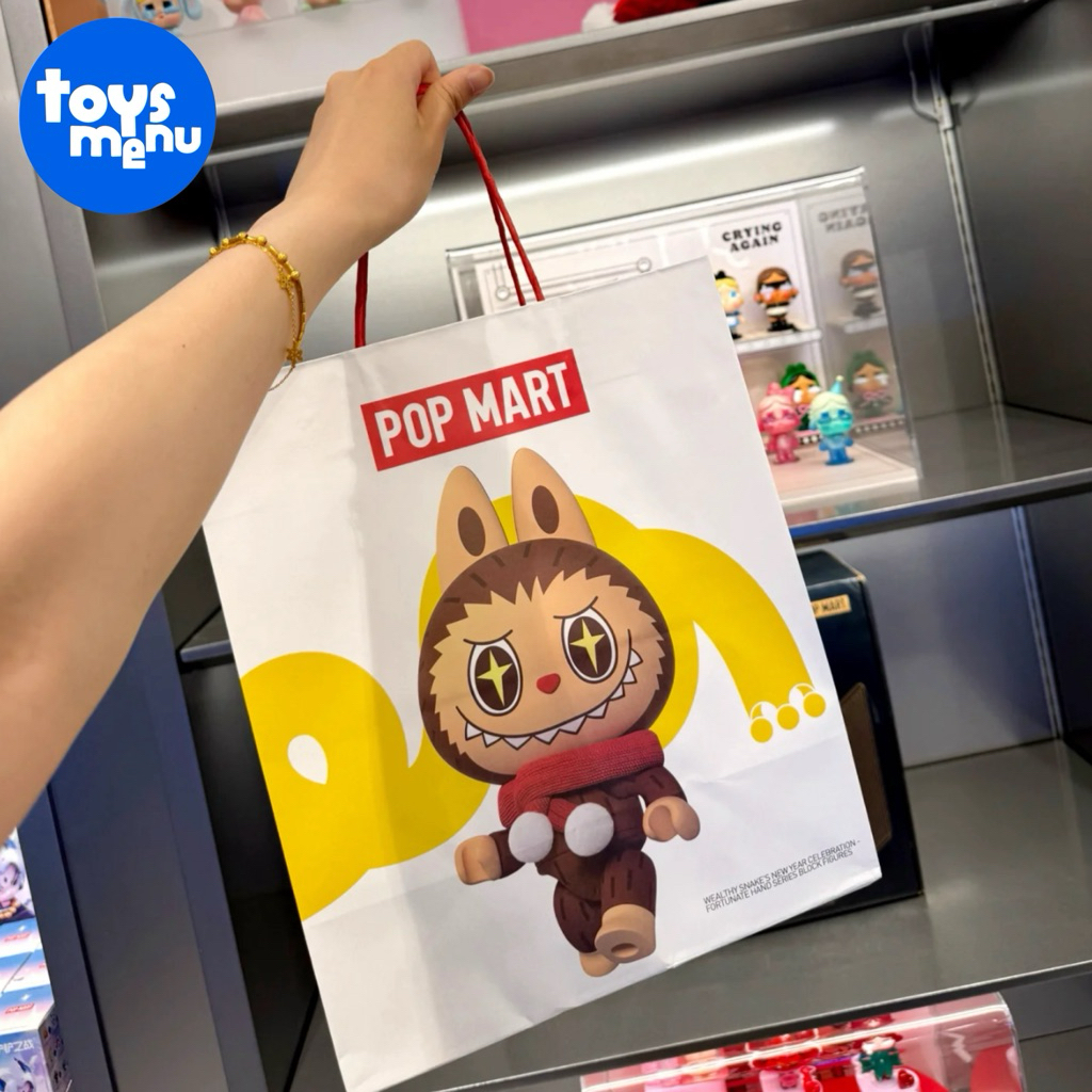 [READY] PAPERBAG POPMART / MERCH POPMART ORIGINAL