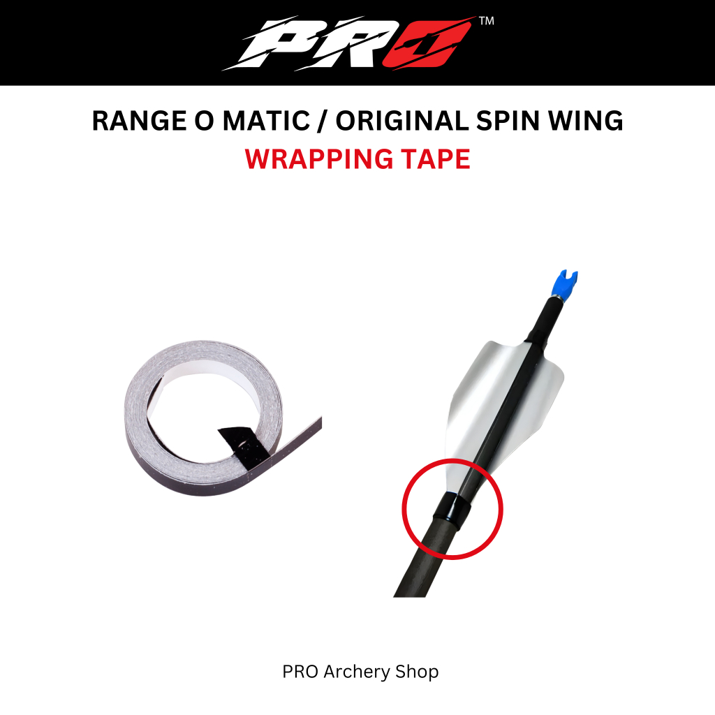 SPIN WING WRAPPING TAPE - SOLASI SPIN WING VANE - PEREKAT SPIN VANES - TAPE LILITAN VANES ANAK PANAH
