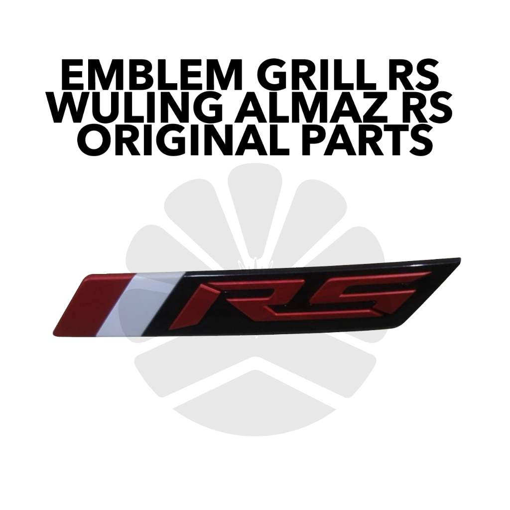 Emblem Grill RS Wuling Almaz RS Original Parts