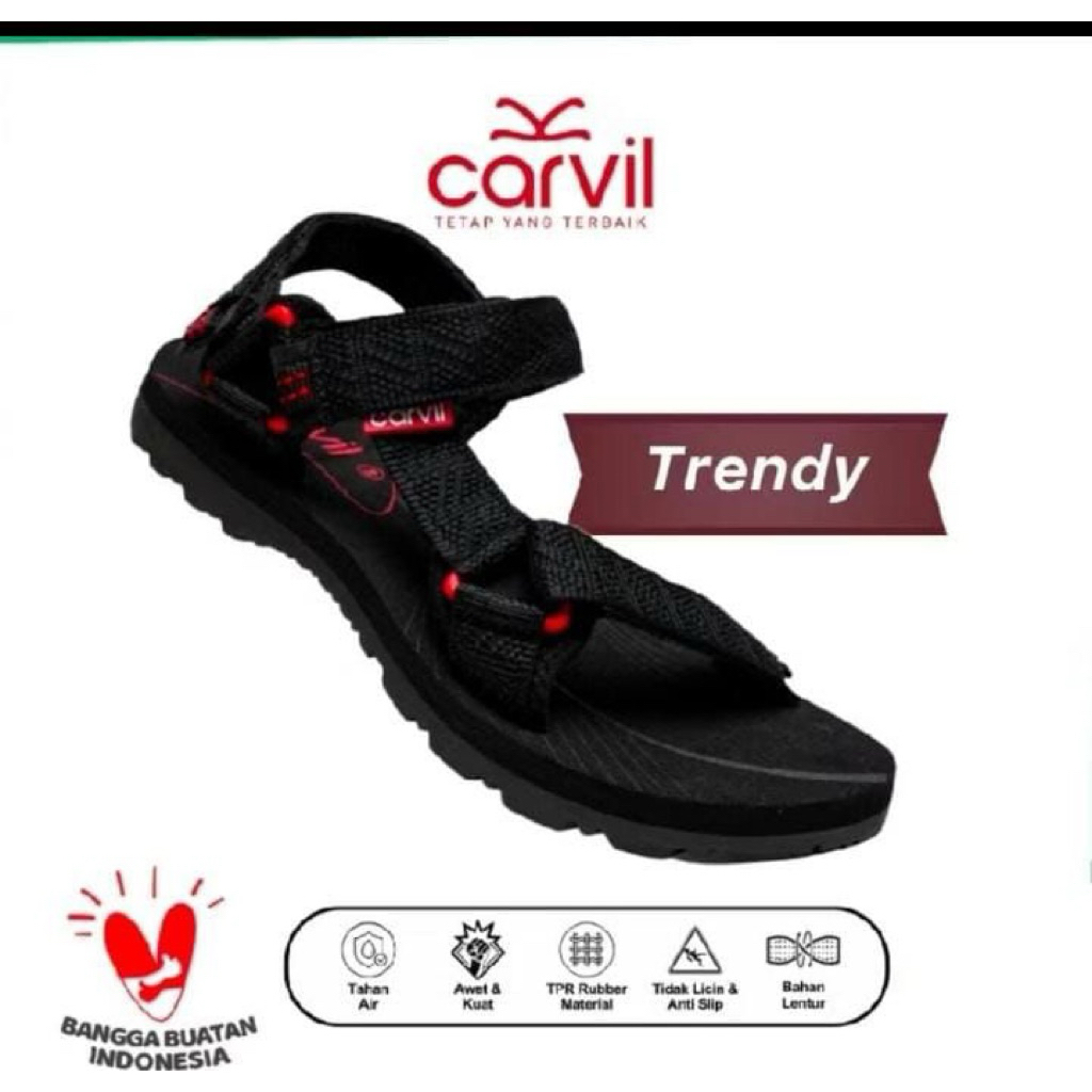 Cuci Gudang Sandal Gunung Carwil Pria wanita Sandal Gunung Outdor Sandal Sepatu Pria