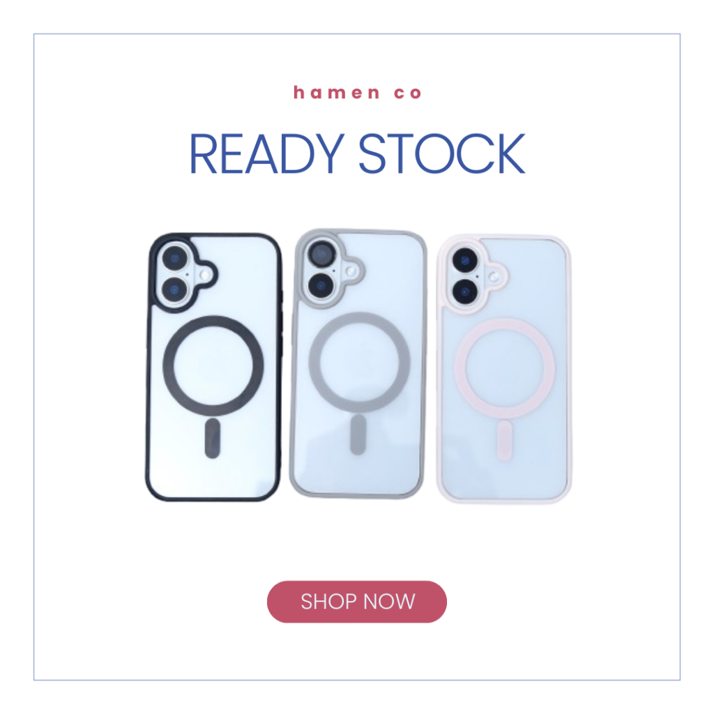 Case Casing iPhone Murah Terbaru Clear Acrylic Magsafe Case for iPhone