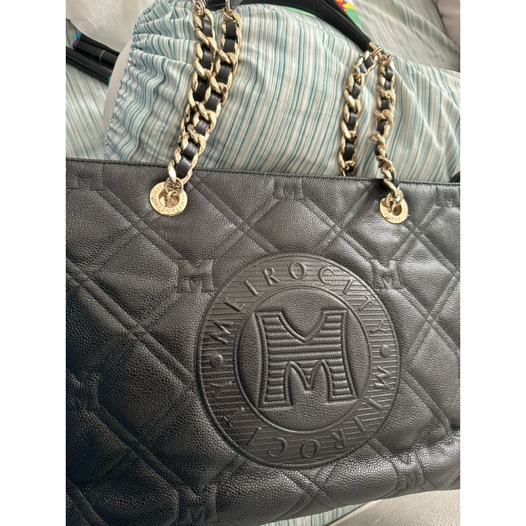 Preloved Tote Bag Original Metrocity Kulit Caviar
