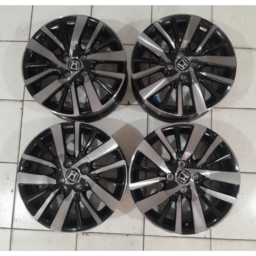 Velg pelek mobil Second murah oem Honda City R 16 bisa  untuk mobil Brio jazz mobilio calya sigra