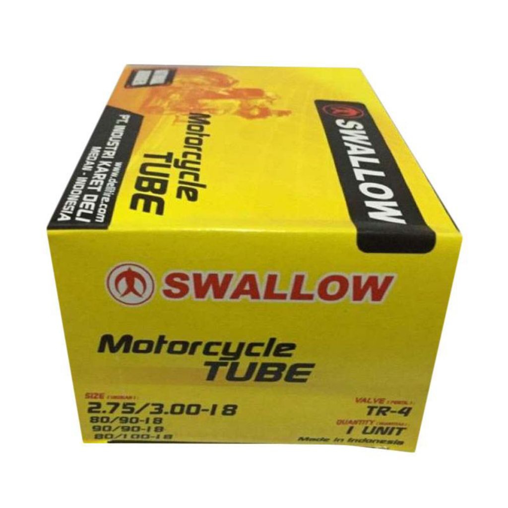 Ban Dalam Swallow 275/300 ring 18  ban dalam motor rxking swallow pnp ban luar 80/90 80/100 dan 90/9