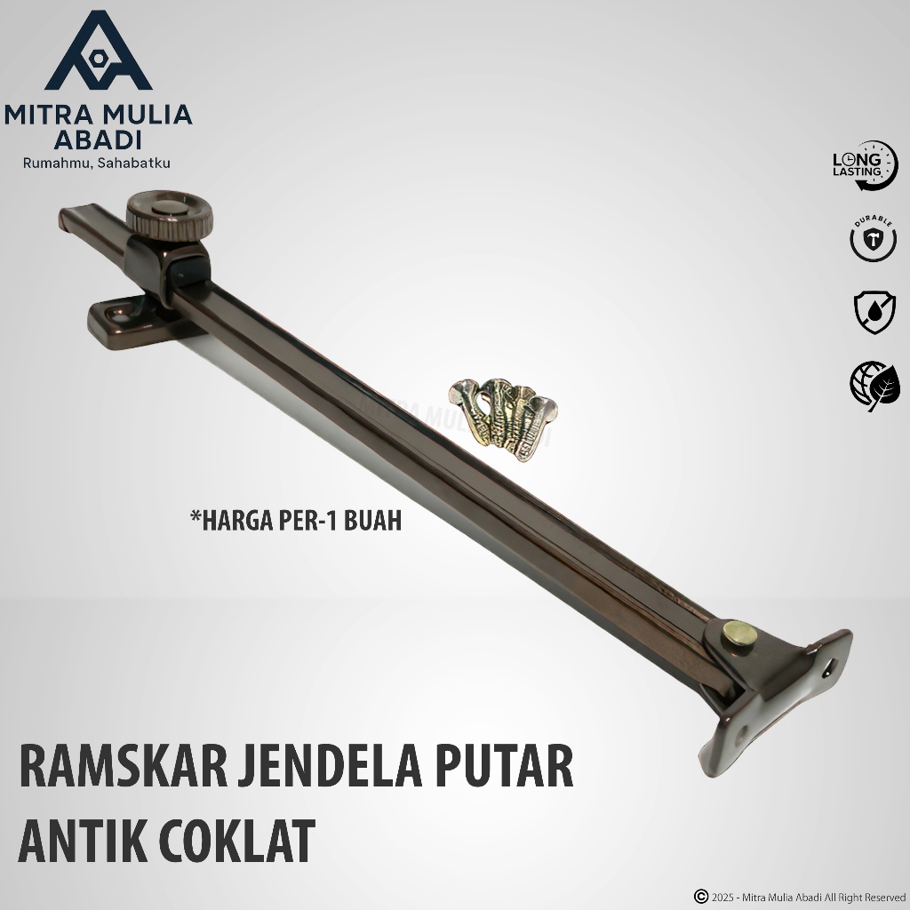 Hak Angin / Lamskar Putar ATC / Penahan Jendela
