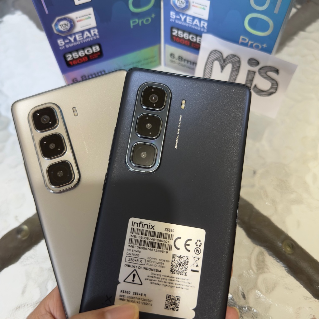 INFINIX HOT 50 PRO PLUS RAM 8/256GB SECOND FULLSET