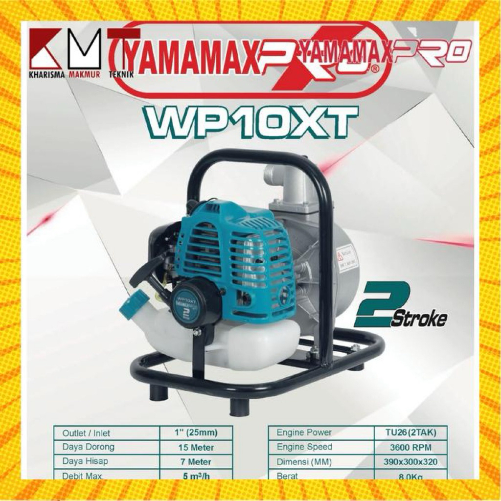 POMPA BENSIN / POMPA ALKON / POMPA IRIGASI AIR 1 Inch 2 TAK WP 10 XT YAMAMAX-PRO