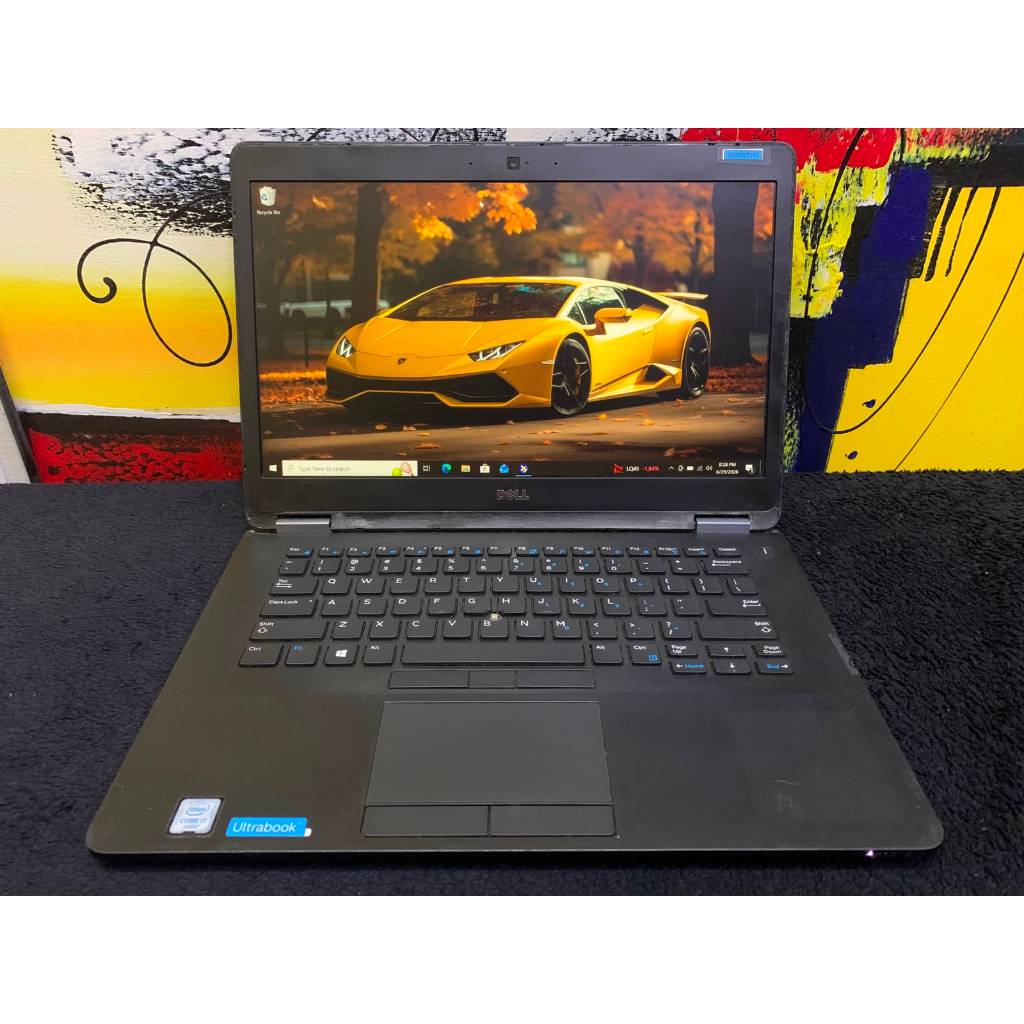 Laptop Dell Latitude E7470 Core i7 Gen 6 8/256 Slim Backlit Siap Pakai