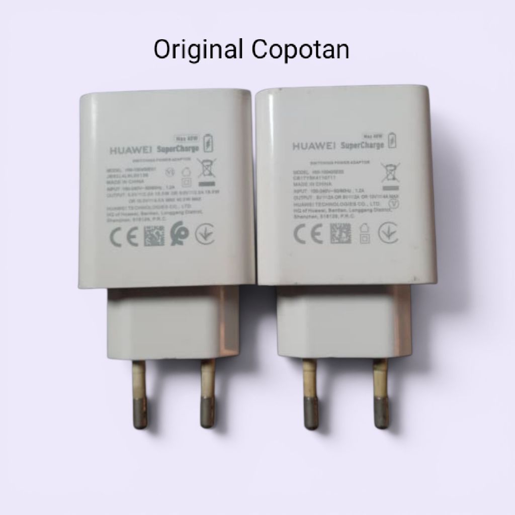BATOK CHARGER HUAWEI 40WATT ORIGINAL COPOTAN