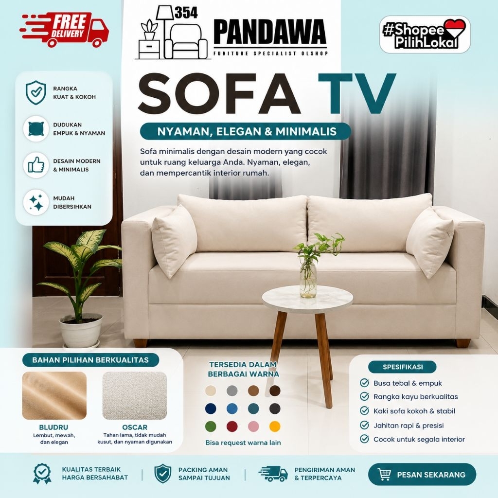 SOFA TV Minimalis