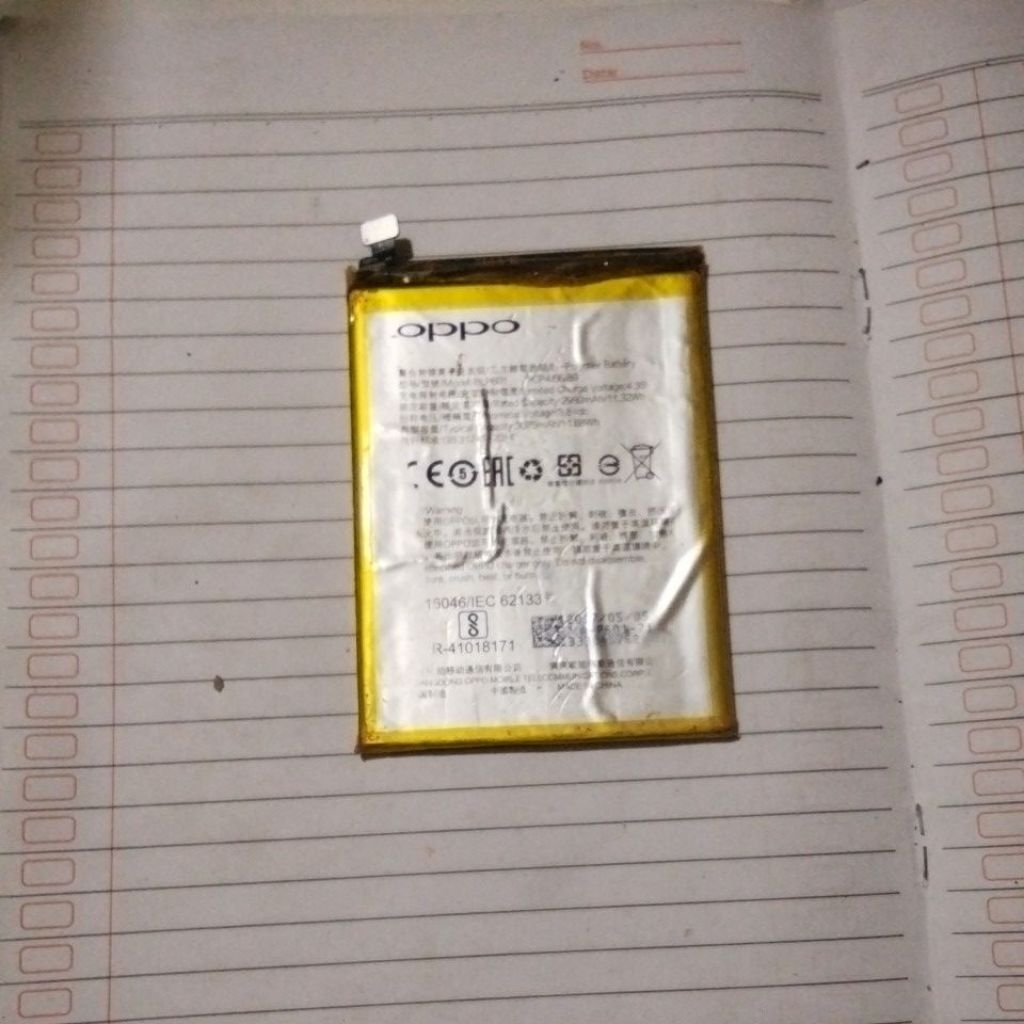 baterai Oppo F1s