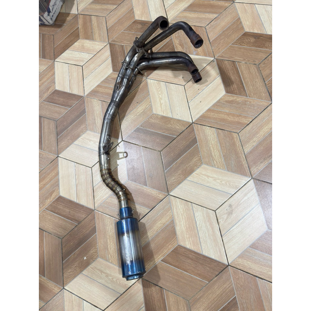 knalpot zx25r second fullsystem