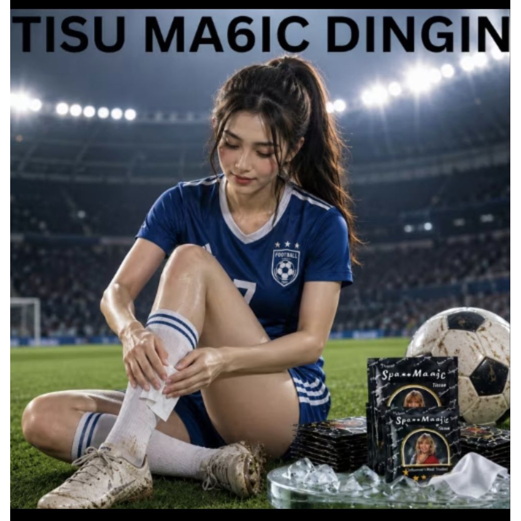 Tisu Magic untuk hiking  -Magic Power Hitam Classic | Tissue Antiseptic Tisu Mejik Penunjang tenaga 