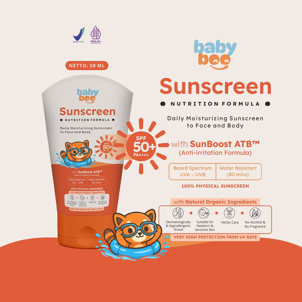 BABYBOO Sunscreen anak SPF 50+