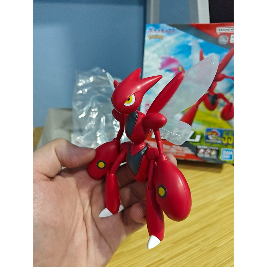 POKEMON SCIZOR POKEPLA (ASSEMBLED)