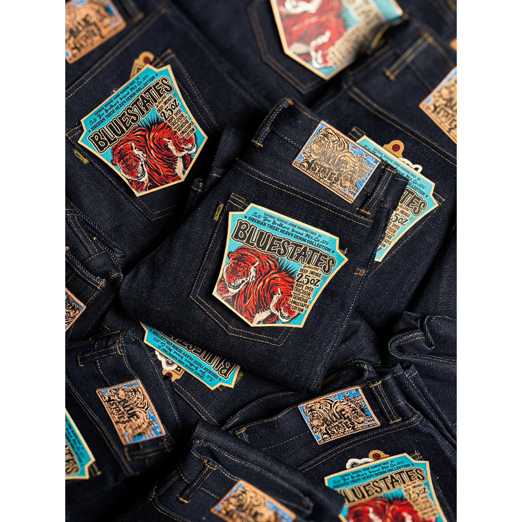BLUESTATES DENIM - SIBERIAN TIGER 25oz
