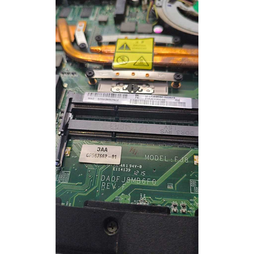 Motherboard Fujitsu Lifebook LH532 / MB Fujitsu Lifebook LH532 / mobo Fujitsu LH532