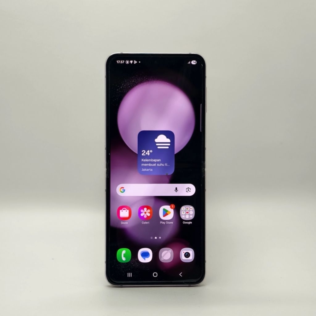 Handphone Hp Samsung Z Flip 5 5G 8/512 Second Seken Bekas Murah