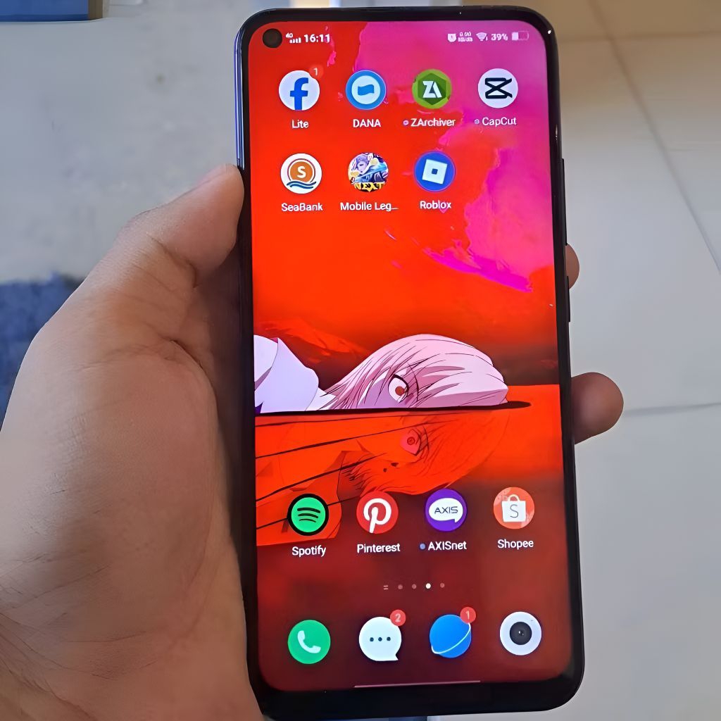 LCD Touchscreen Ori Asli Copotan Vivo Y50 / Y50t