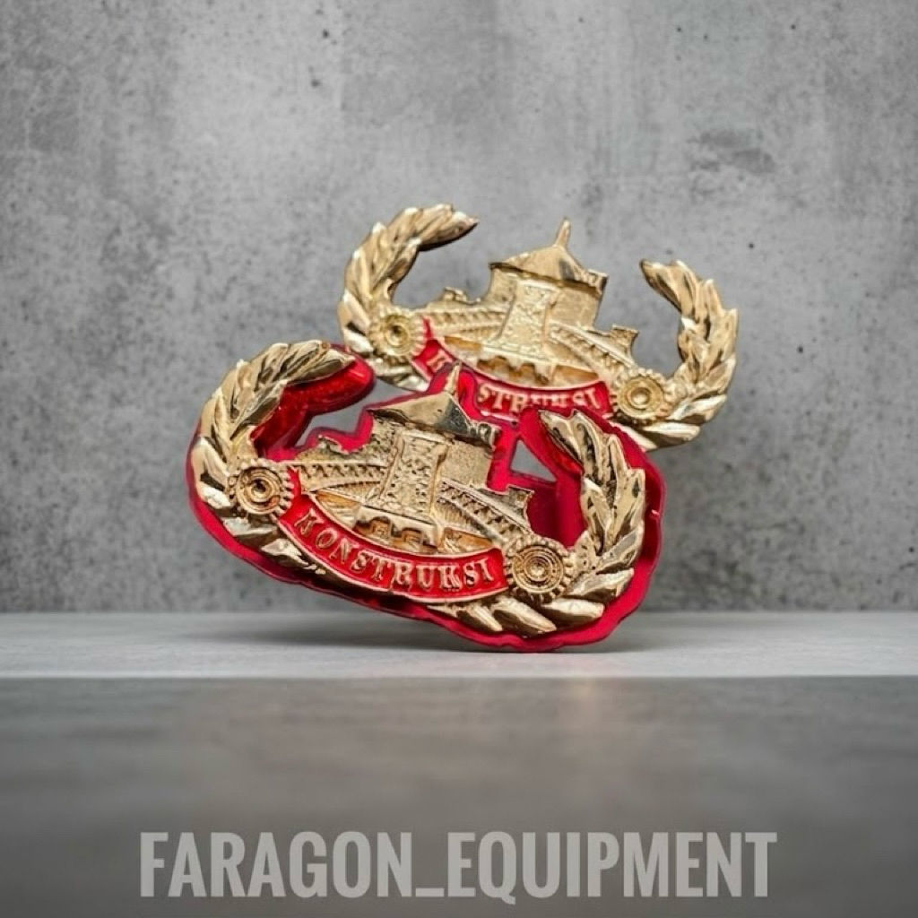 Brevet Kontruksi Zeni Tni AD | Pin Kontruksi Zeni Tni Ad Premium Quality | Wing Kontruksi Zeni Tni A