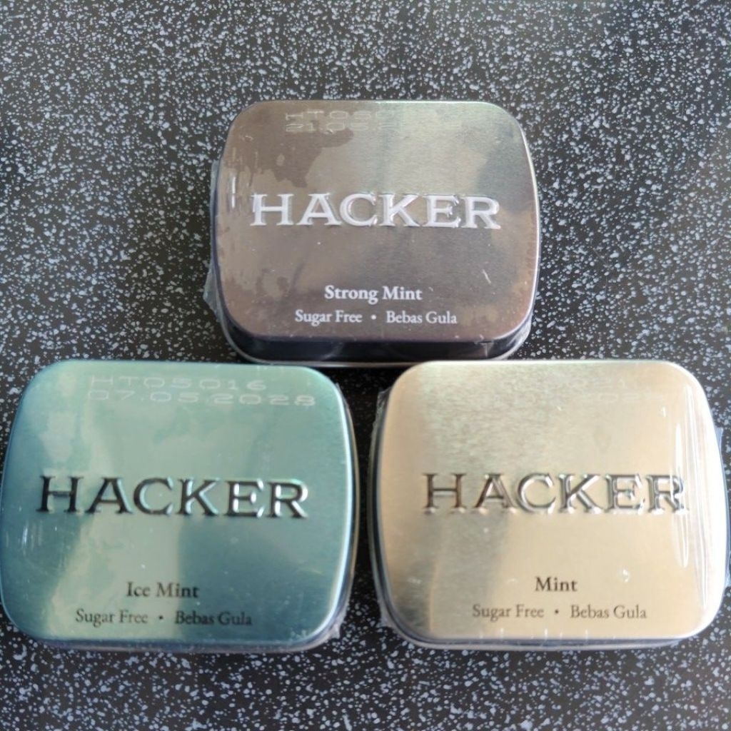 HACKER Permen Mint 16gr / permen sugar free