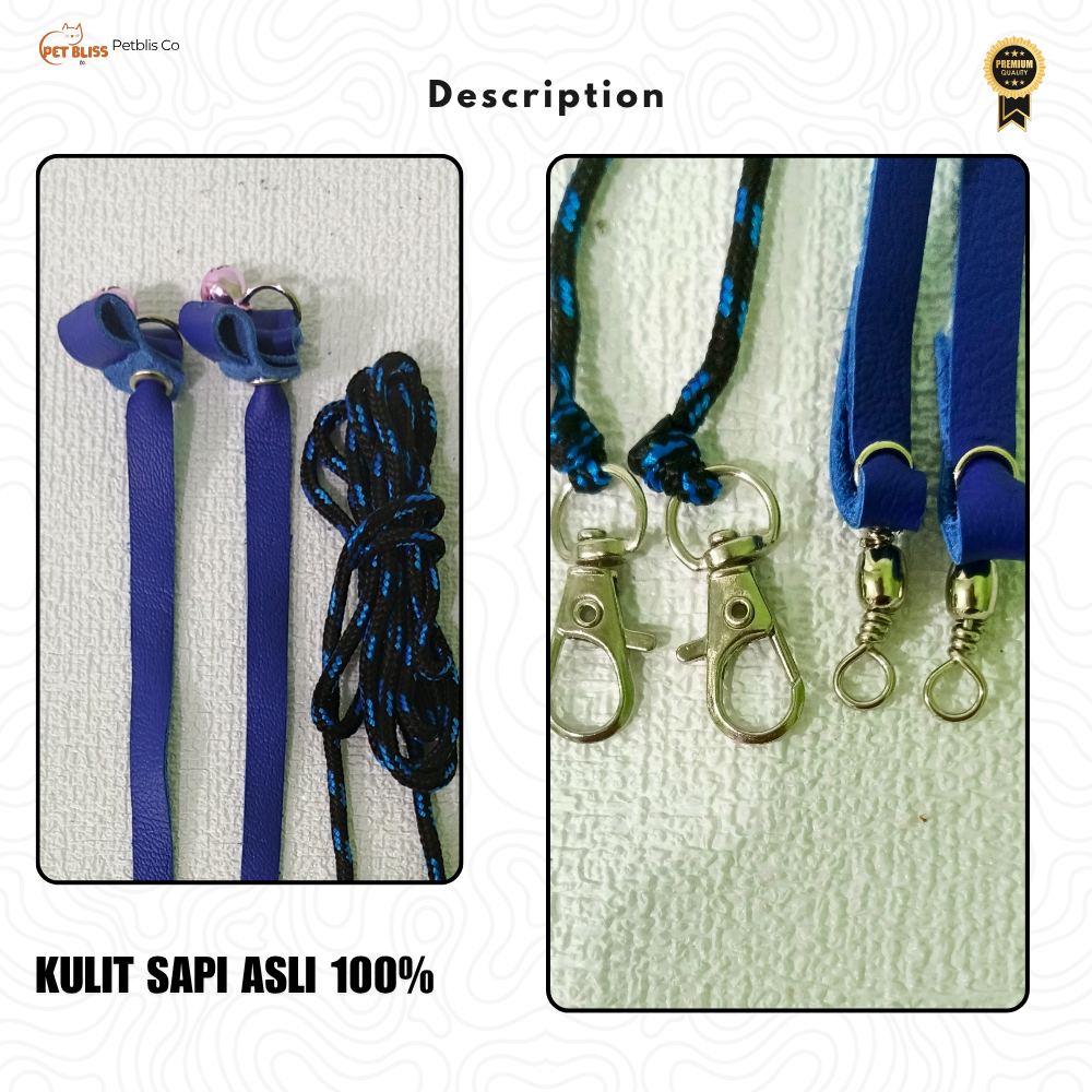 Angklet Celepuk /Tali Burung Hantu Celepuk/Kabit/Castrel