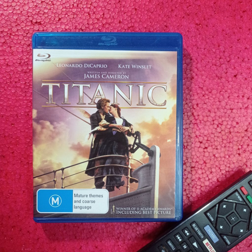 blu-ray Titanic bluray bd original Kate Winslet Leonardo DiCaprio