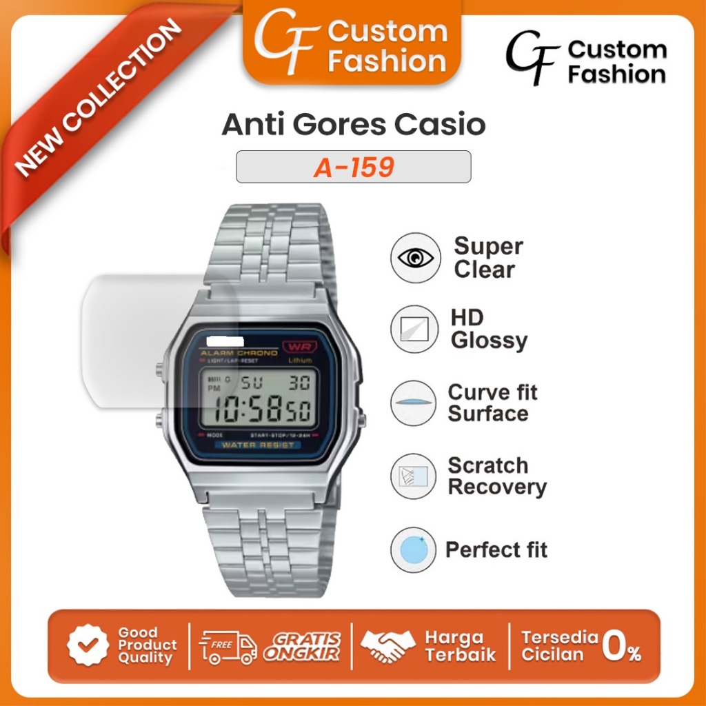 Anti Gores 2D 3D Casio A-159 A159 A 159 Protective Film Hydrogel Casio A-159 A159 A 159