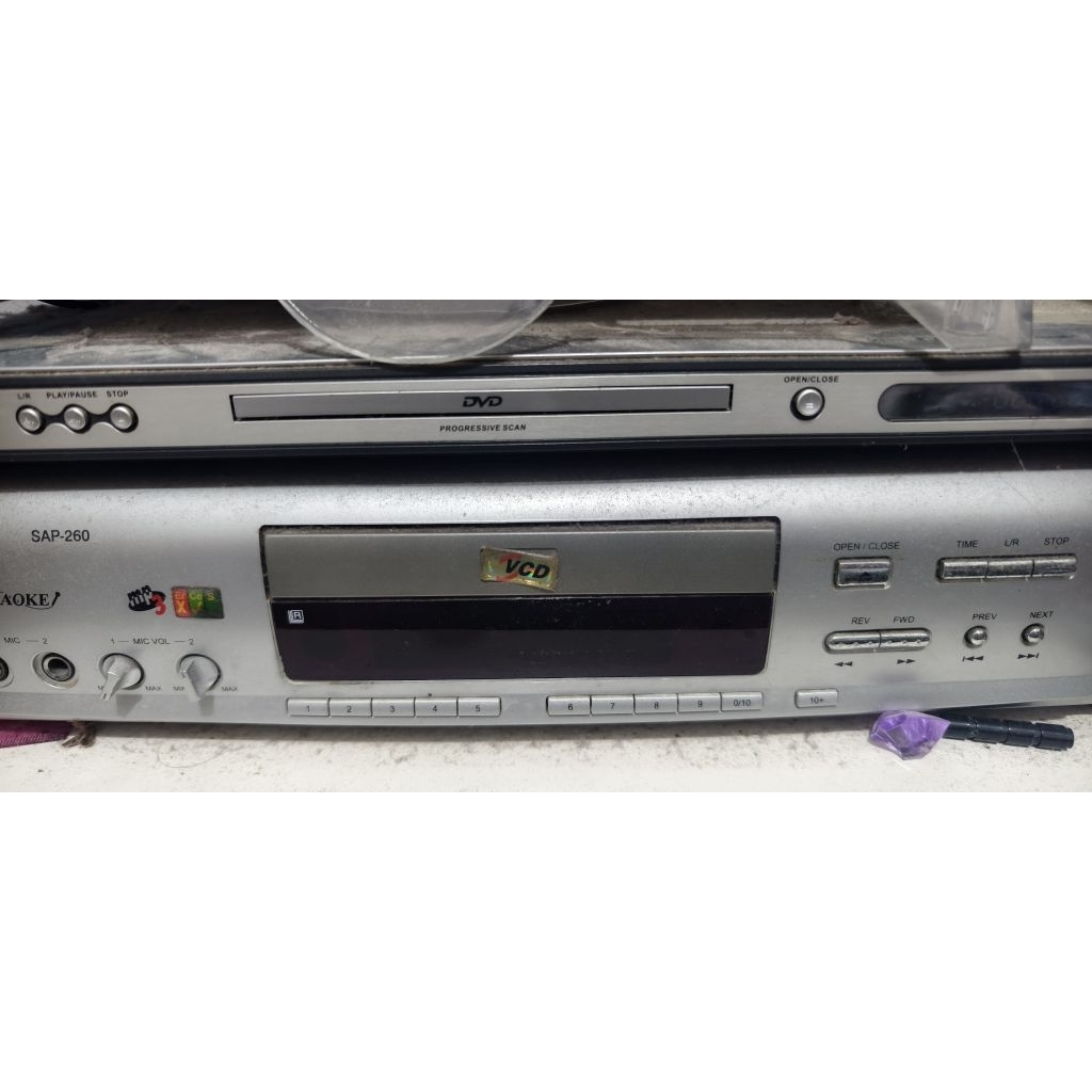 DVD PLAYER VCD PLAYER (BEKAS) BERFUNGSI NORMAL