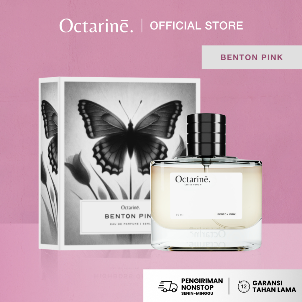 Octarine - Parfum Wanita Tahan Lama Aroma Manis Lembut Elegant Inspired By Colors Benton Pink | Parf
