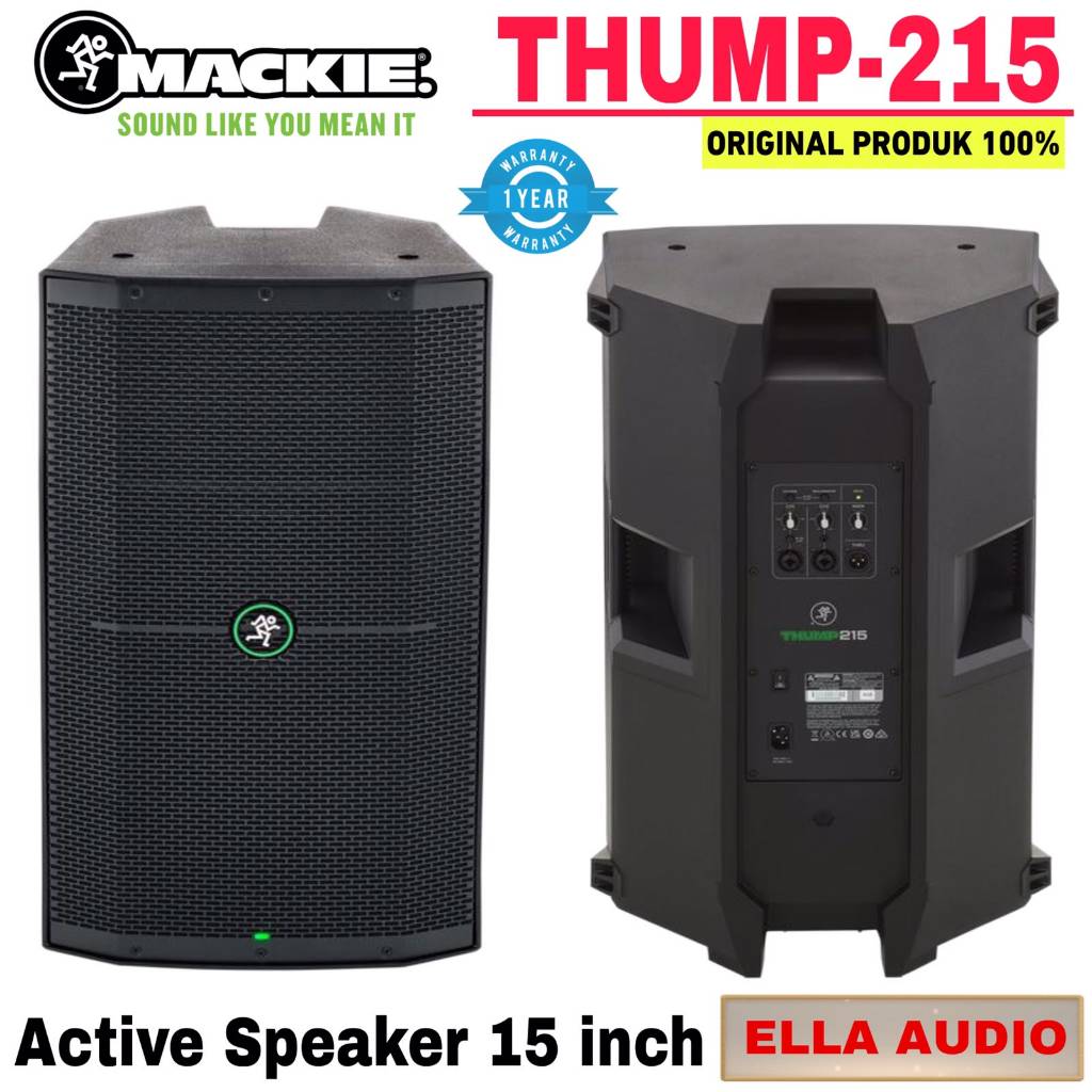 Mackie Thump 215 Speaker Aktif 15 inch 1400W Mackie thump-215