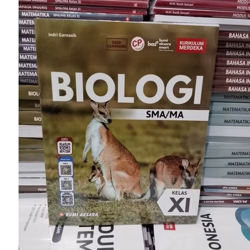BUKU BIOLOGI UNTUK SMA /MA KELAS XI ( 11 ) KURMER BUMI AKSARA ORIGINAL