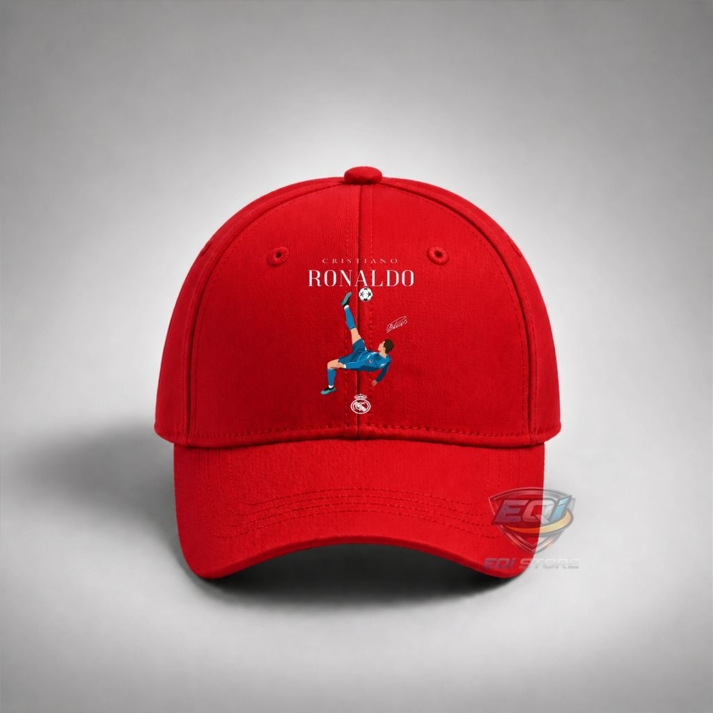 Topi Anak CHRISTIANO RONALDO SALTO ICONIC, Keren & Adjustable, Nyaman Dipakai Seharian