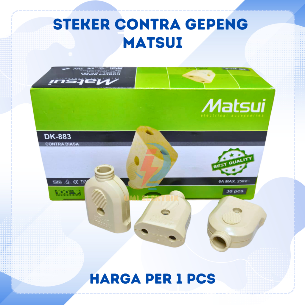 Steker Contra Gepeng MATSUI Steker Contra Biasa Matsui DK-883