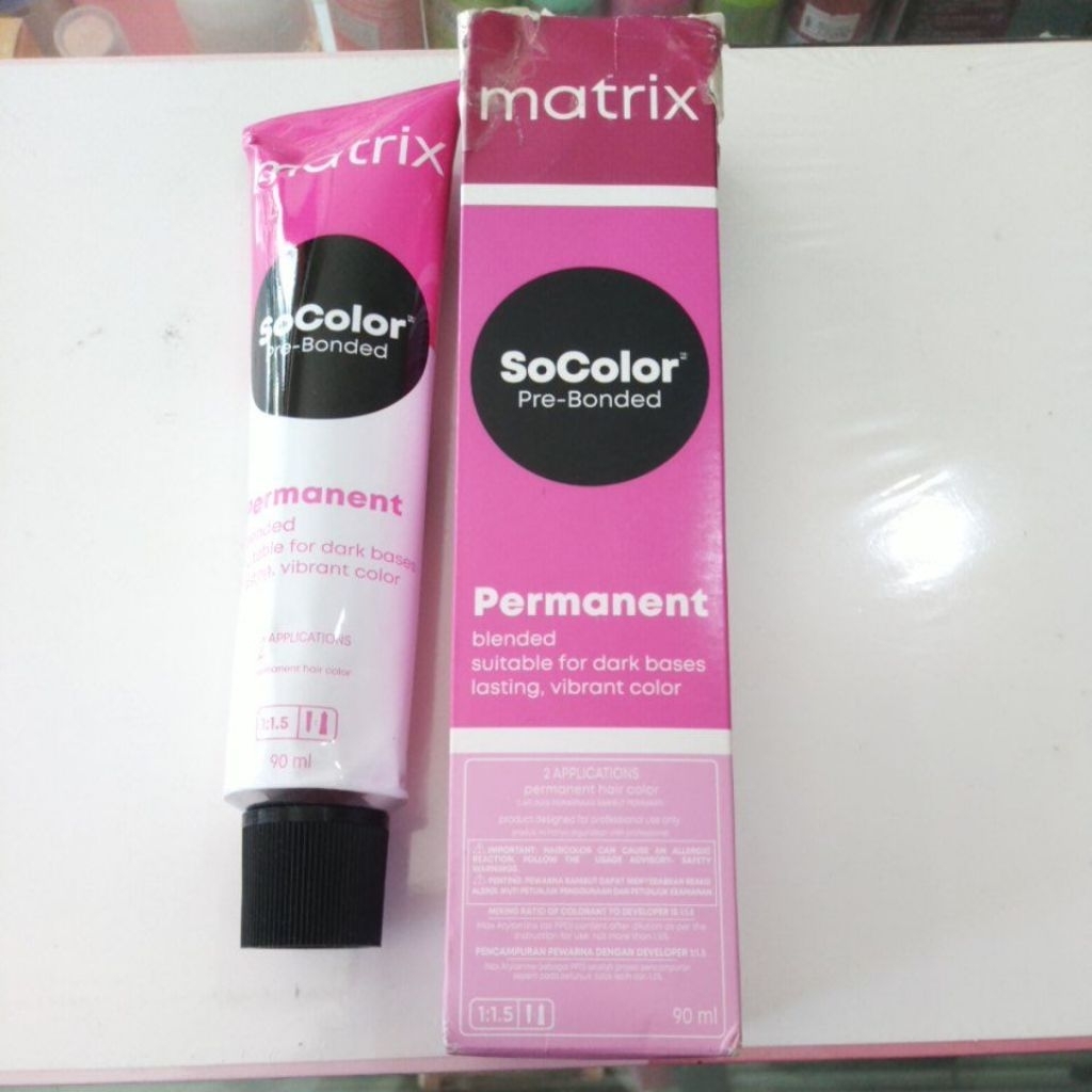 (CSY) Expired 10/26, Obral: MATRIX SoColor Pewarna Rambut Permanen 90ml - 12.5 dan 7.3