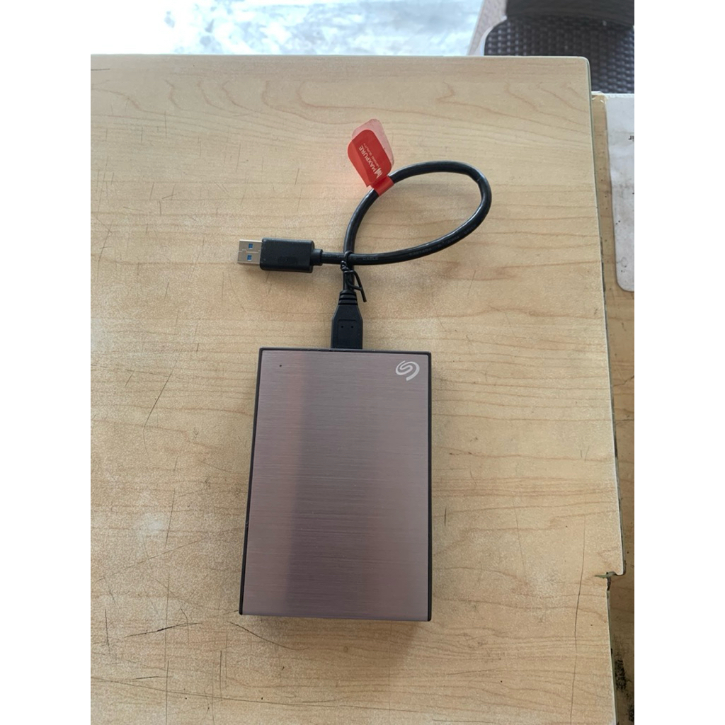 Hardisk External Seagate Barracuda 4TB Bekas Original sentinel 100%