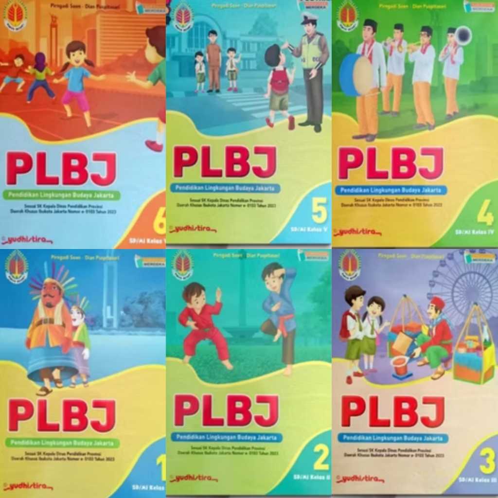 plbj kelas 1 2 3 4 5 6 sd  kurikulum merdeka edisi revisi yudhistira