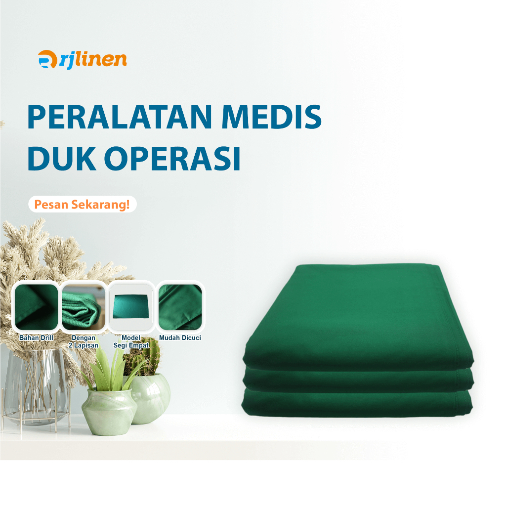 Duk Operasi / Duk Kain Operasi / Duk Rapat / Duk Steril / Kain Operasi / Duk Steril / Tatakan Alat O