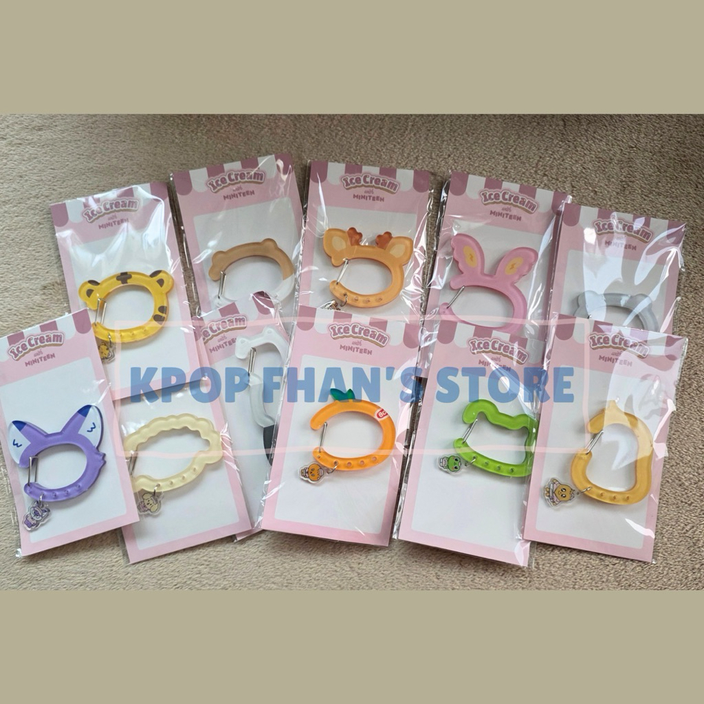 [Ready Stock] Seventeen MiniTeen Ice Cream - Carabiner