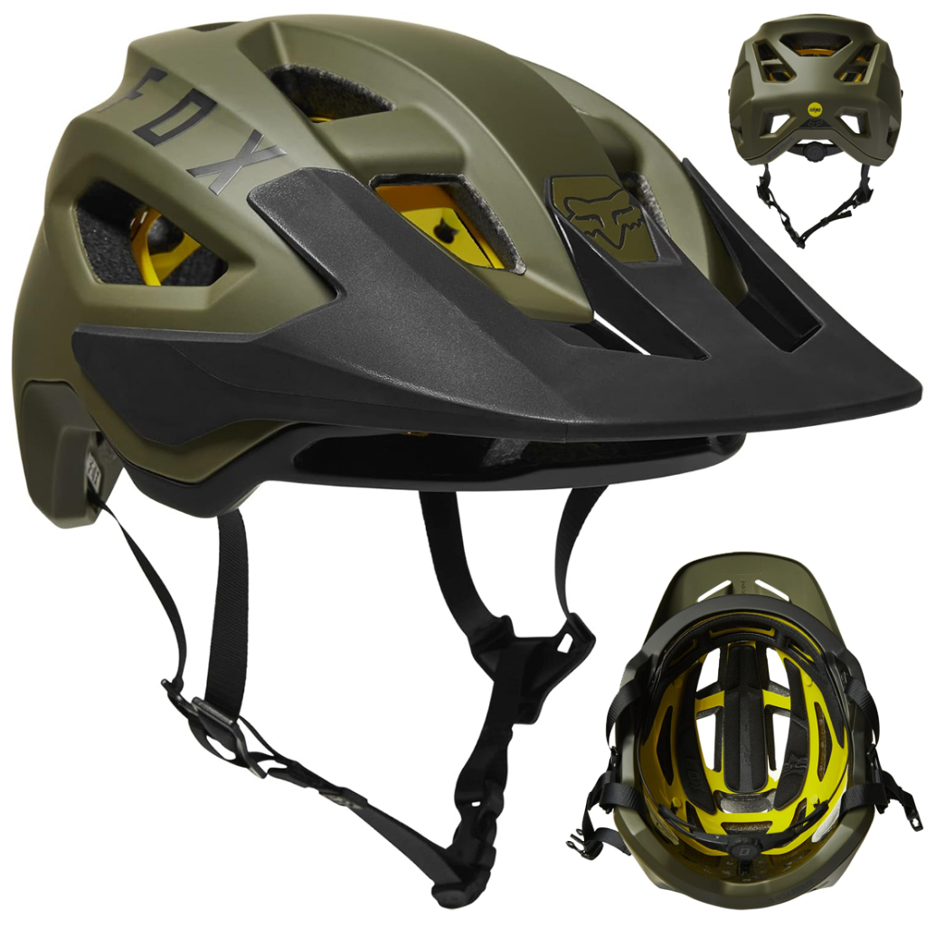 Fox Speedframe MIPS Olive Green Helm Sepedea Gunung MTB Downhill Original Fox