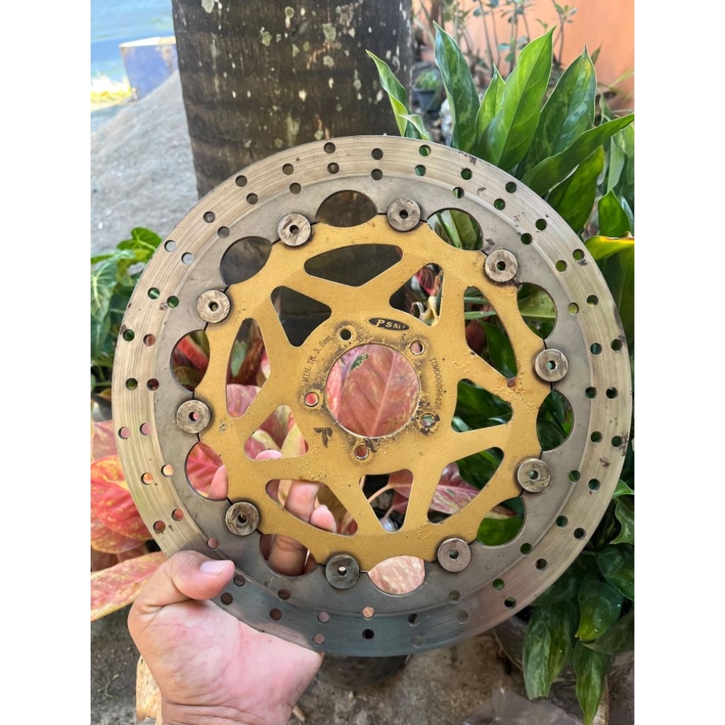 disc PSM floating baut 5 Datar ukuran 320 HONDA GL, SUPRA 110 & CB