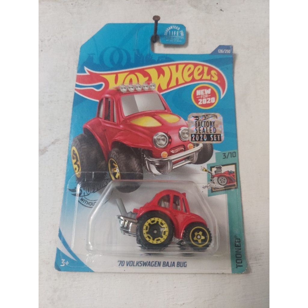 Hot wheels VW Baja Bug Merah