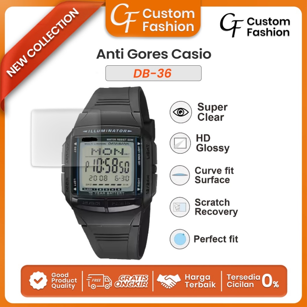 Anti Gores Casio DB-360 DB360 DB 360 3D PMMA & 2D Hydrogel Casio DB-360 DB360 Screen Protector