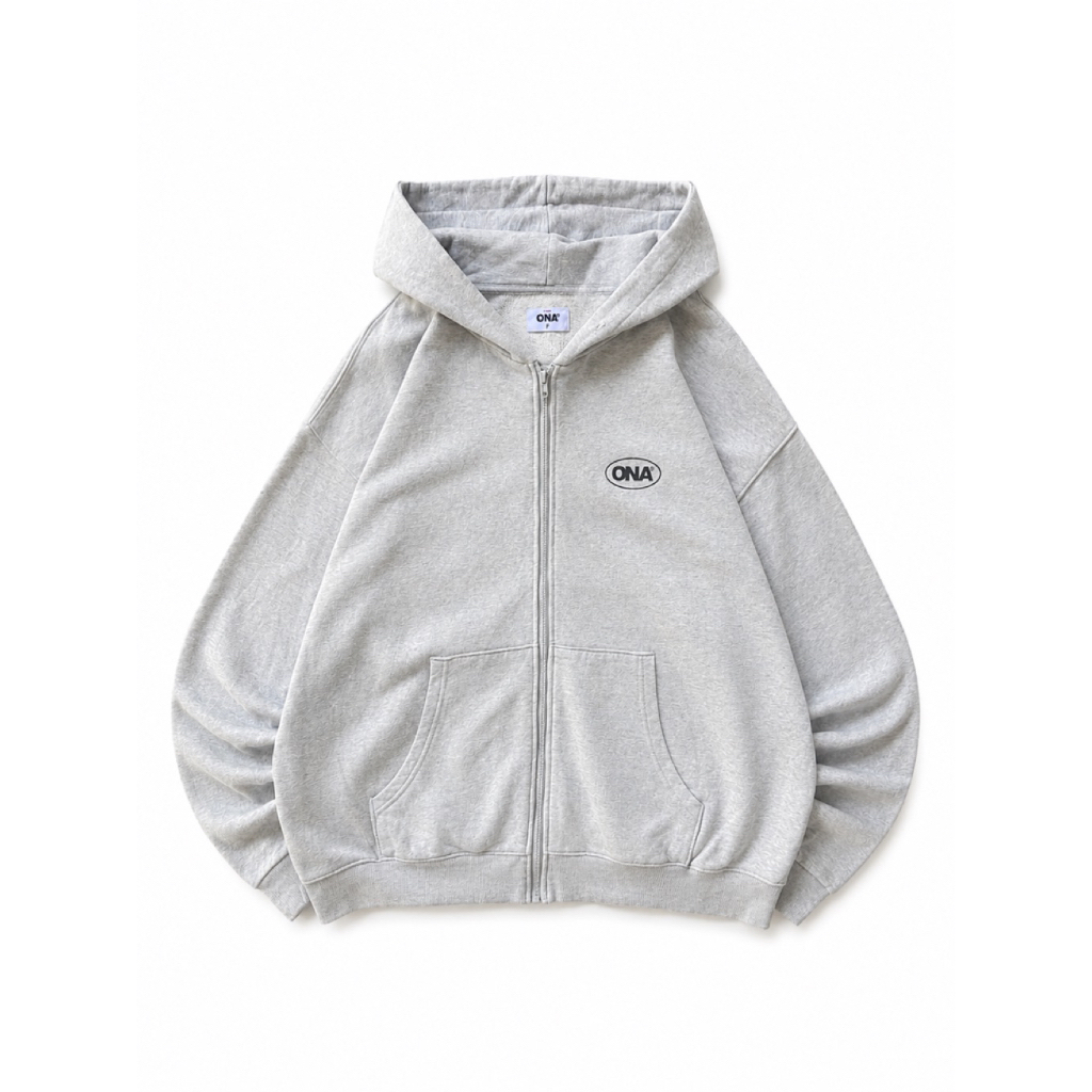 Zipper Hoodie ONA basement korean