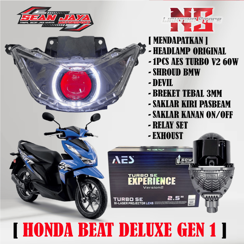 PROJIE PROJECTOR  BILED AES BEAT DELUXE CBS BEAT DELUXE STREET 2020-2024