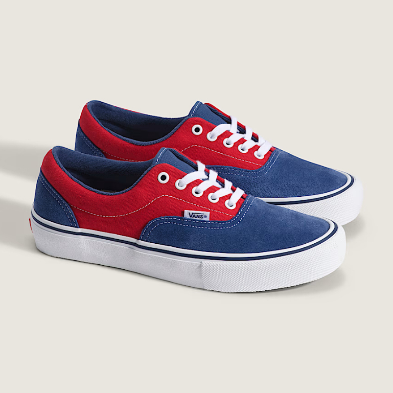 VANS SKATE ERA BLUE/RED