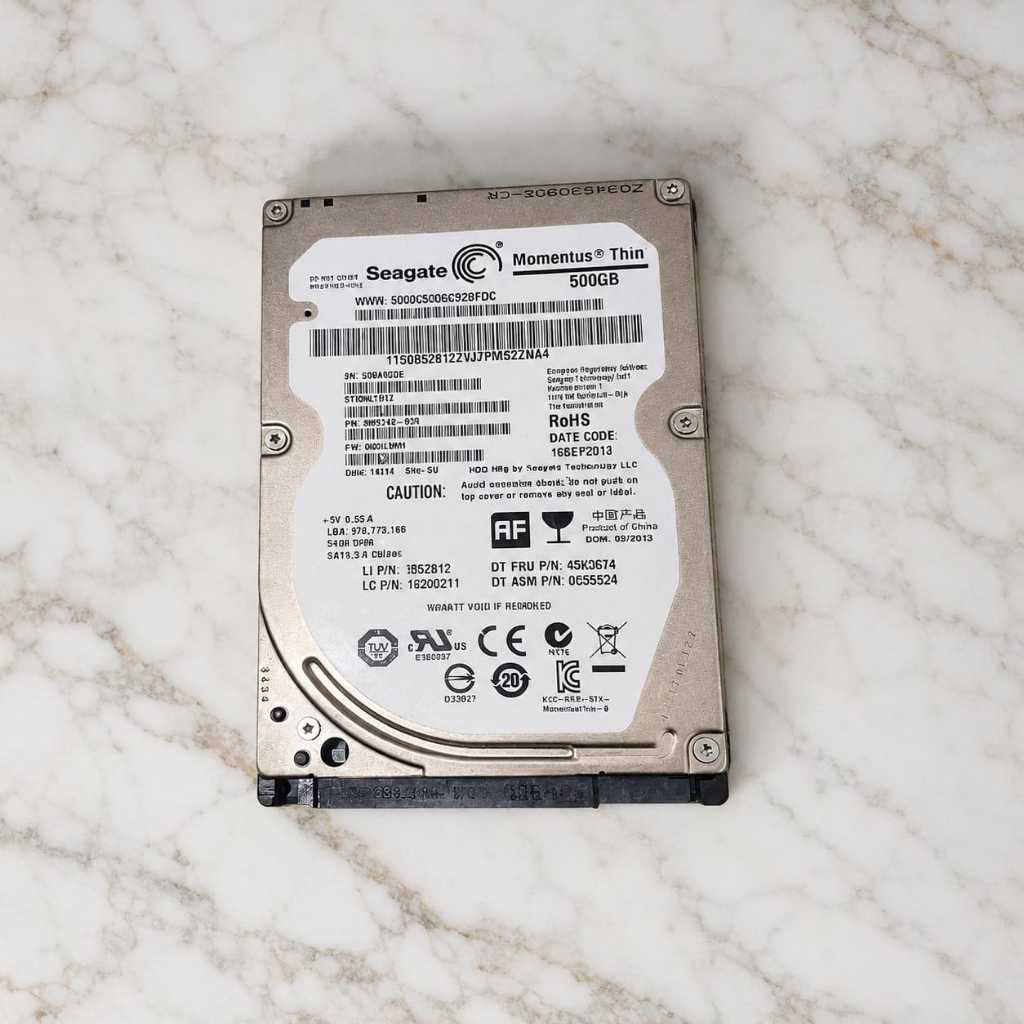HARDDISK LAPTOP SEAGATE 500GB