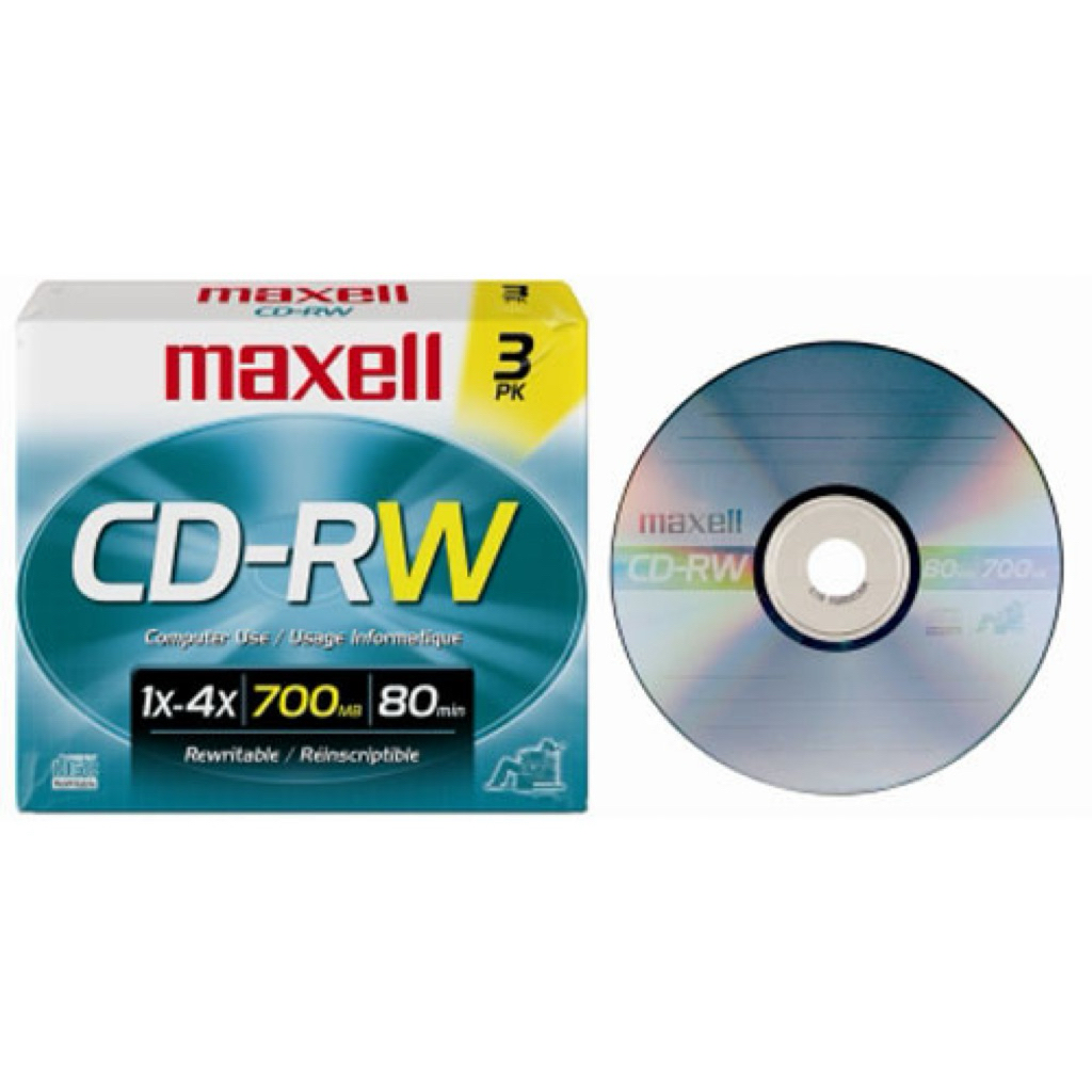 CD Maxell CD-RW / pcs