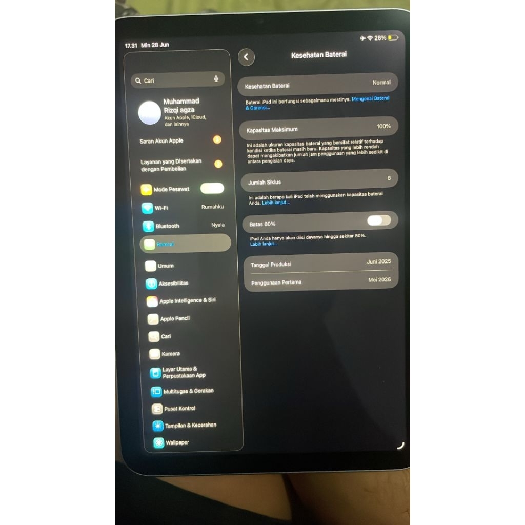 ipad mini 7 128 no minus